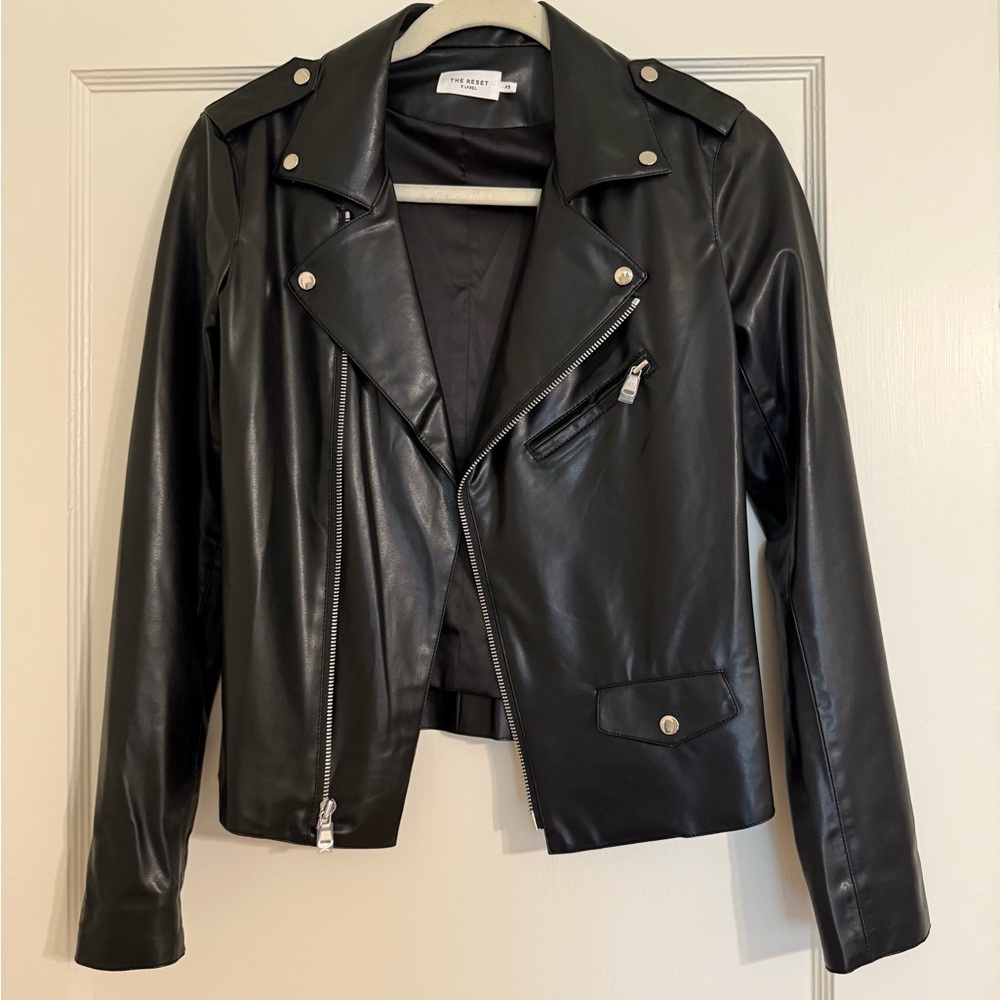 The Reset - Vegan Leather Moto Jacket